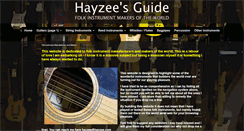 Desktop Screenshot of hayzee.com